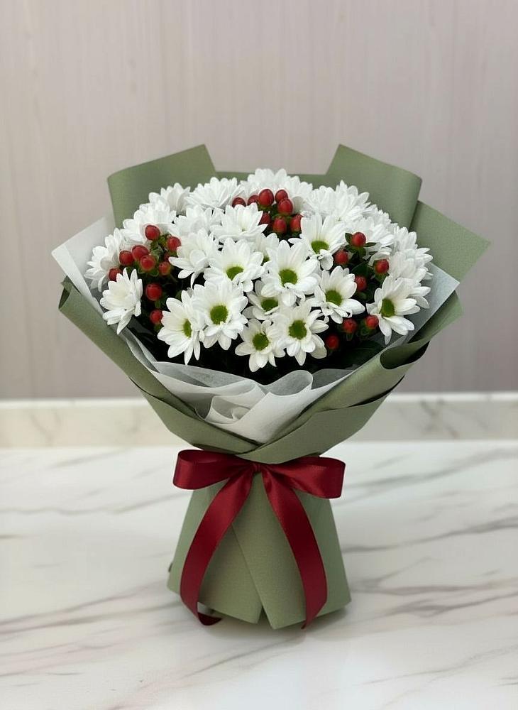 Букет цветов из: Хризантемы в Шум Ленинградская область