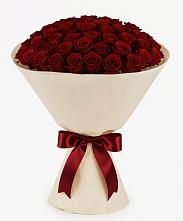 Букет 101 Бордовая роза Блэк Бакарра в Шум Ленинградская область