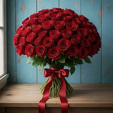 Букет Красные розы Блэк Меджик в Шум Ленинградская область