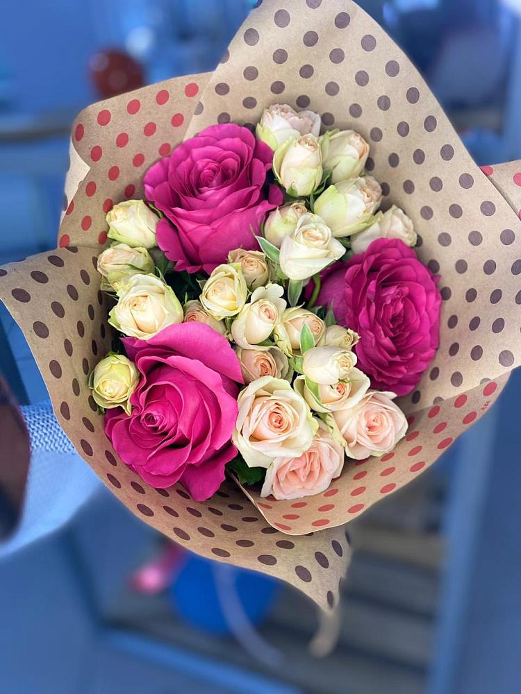 Букет цветов из: Розы в Шум Ленинградская область