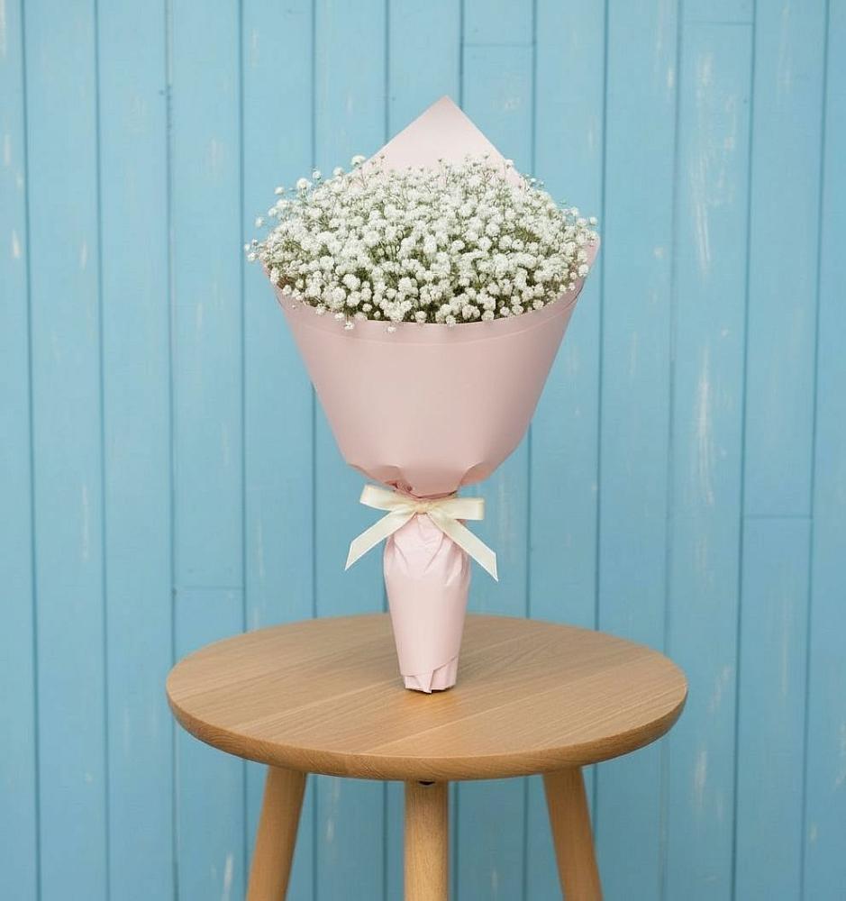 Букет цветов из: Гипсофила в Шум Ленинградская область