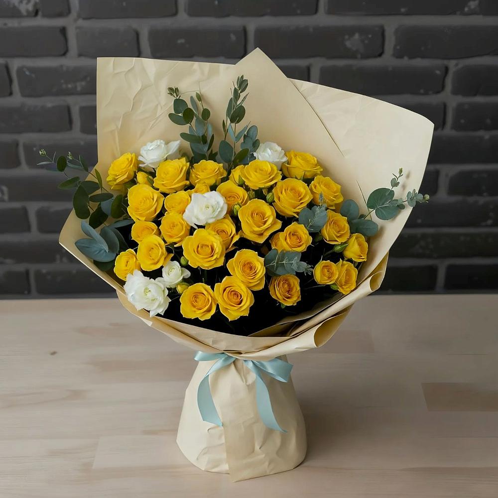 Букет цветов из: Розы в Шум Ленинградская область