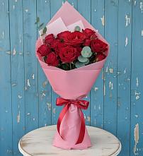 Букет цветов из:  Розы в Шум Ленинградская область