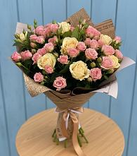 Букет цветов из:  Розы #REPLACE_PRED# Шум Ленинградская область