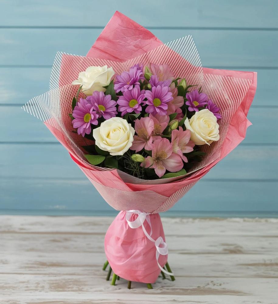 Букет цветов из: Герберы в Шум Ленинградская область